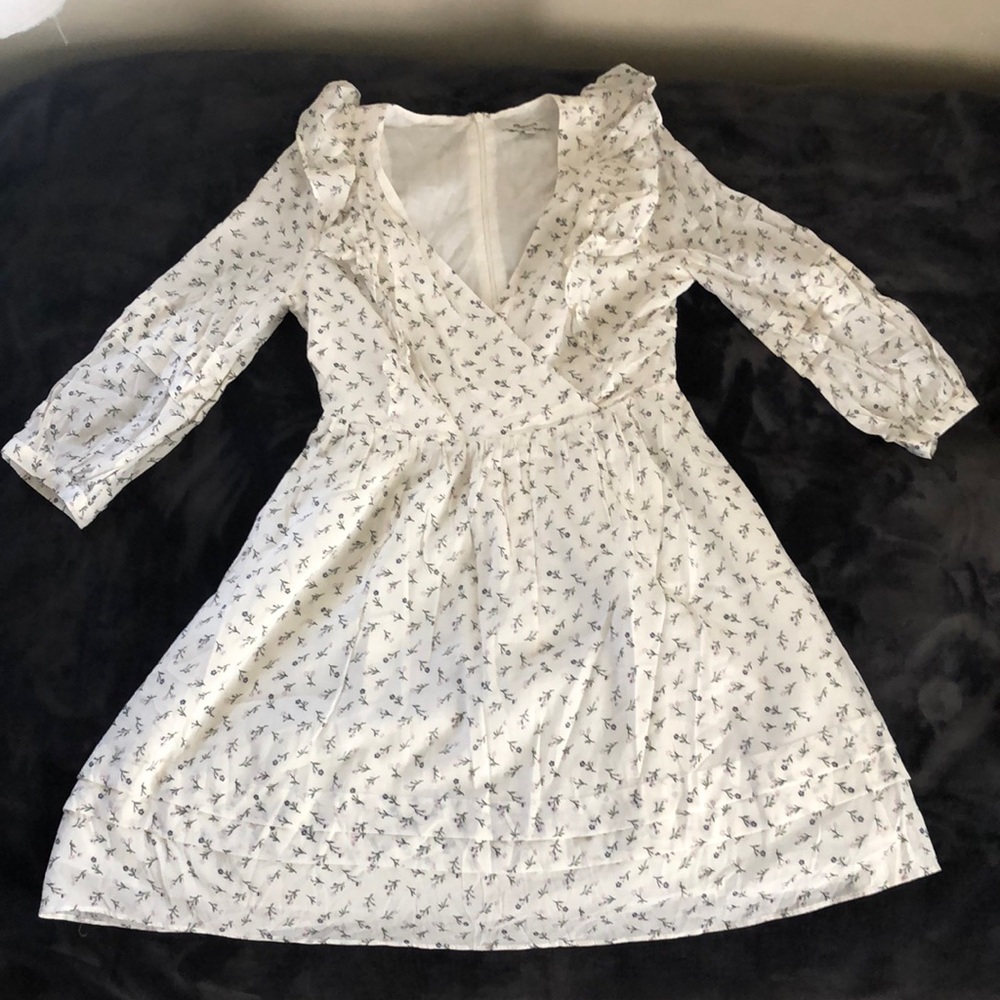 Madewell Ruffle Dress